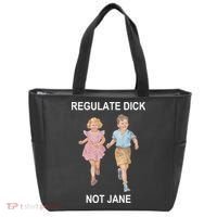 Regulate Dick Not Jane Tote Bag thumb 0