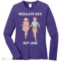 Regulate Dick Not Jane Women's Long Sleeve Shirt thumb 0