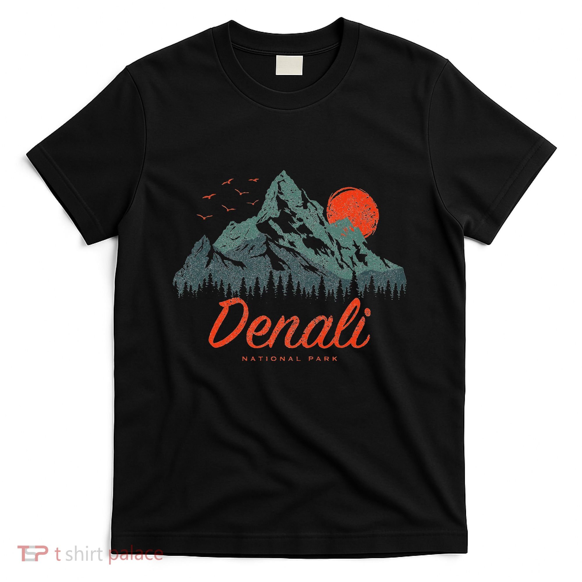 Retro Denali National Park Us Vintage Denali T-Shirt