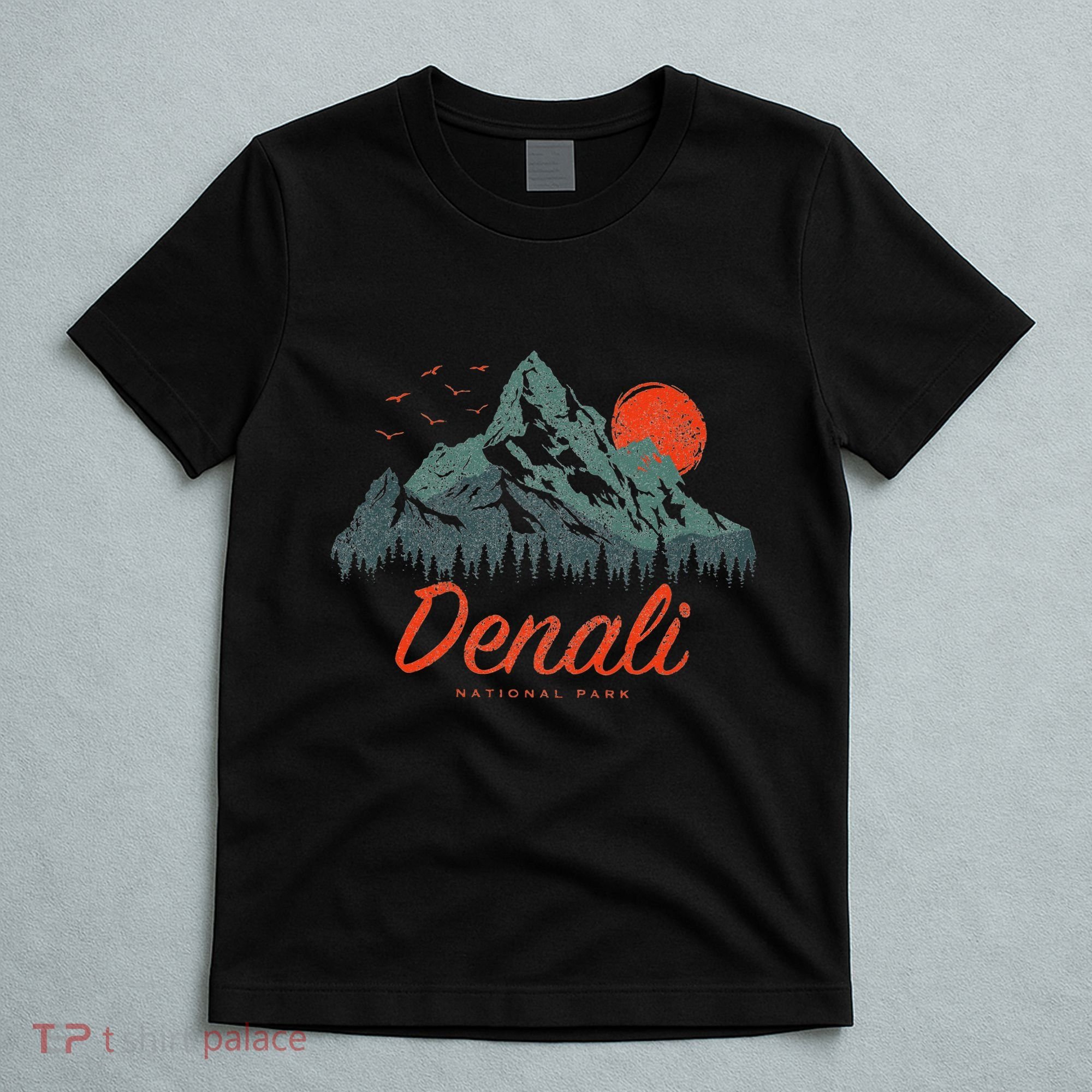 Retro Denali National Park Us Vintage Denali T-Shirt