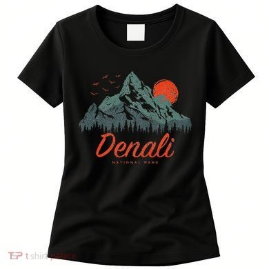 Retro Denali National Park Us Vintage Denali Women's T-Shirt