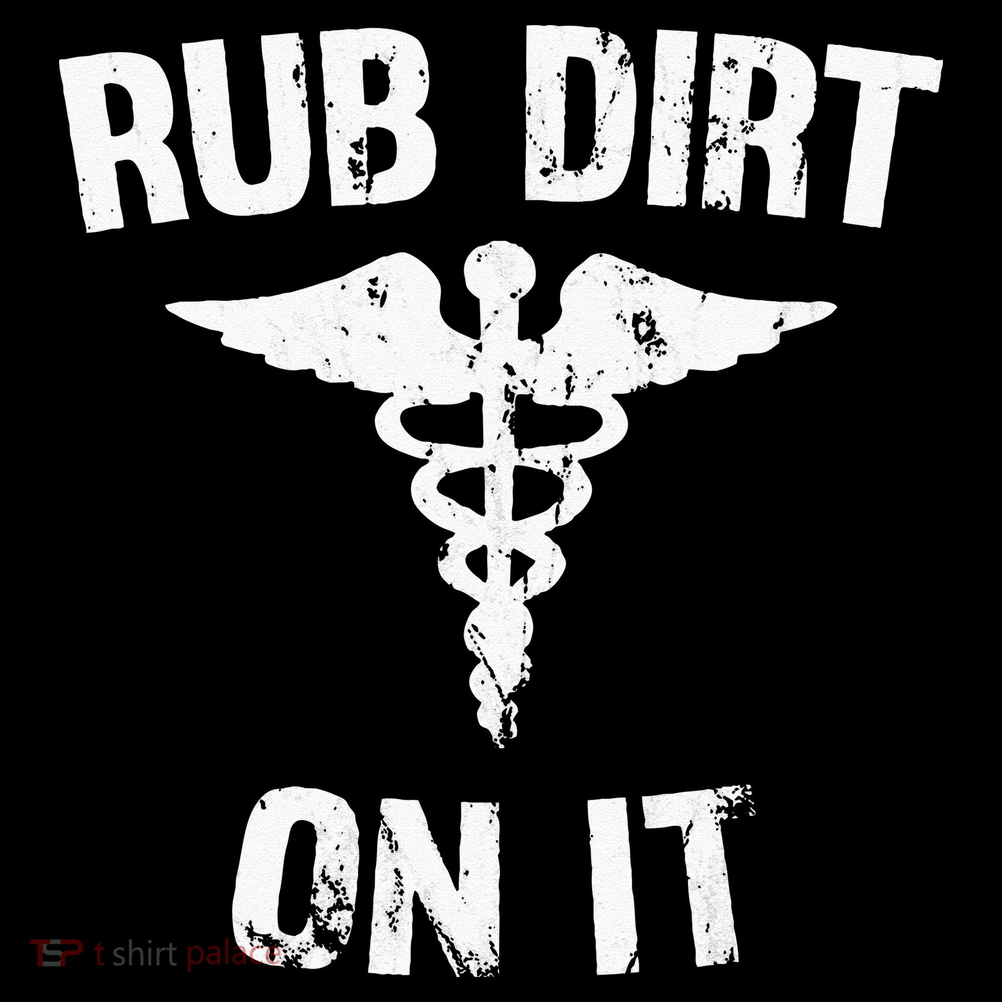Rub Dirt On It Funny Medical Women's Hoodie