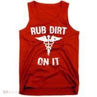 Rub Dirt On It Funny Medical Tank Top thumb 0