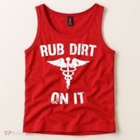Rub Dirt On It Funny Medical Tank Top thumb 2