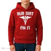 Rub Dirt On It Funny Medical Kids Hoodie thumb 4