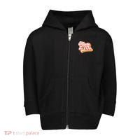 Roller Disco Outfit Retro Made In The 70s Costume Toddler Zip Fleece Hoodie thumb 0