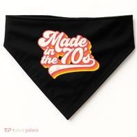 Roller Disco Outfit Retro Made In The 70s Costume USA-Made Doggie Bandana thumb 0