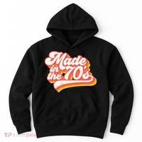 Roller Disco Outfit Retro Made In The 70s Costume Hoodie thumb 0