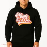 Roller Disco Outfit Retro Made In The 70s Costume Hoodie thumb 2