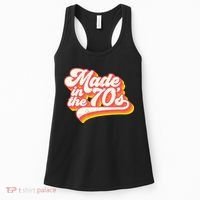 Roller Disco Outfit Retro Made In The 70s Costume Women's Tank Top thumb 0
