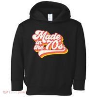 Roller Disco Outfit Retro Made In The 70s Costume Toddler Hoodie thumb 0