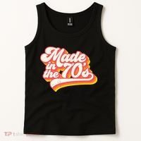 Roller Disco Outfit Retro Made In The 70s Costume Tank Top thumb 2
