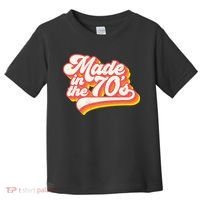 Roller Disco Outfit Retro Made In The 70s Costume Toddler T-Shirt thumb 0