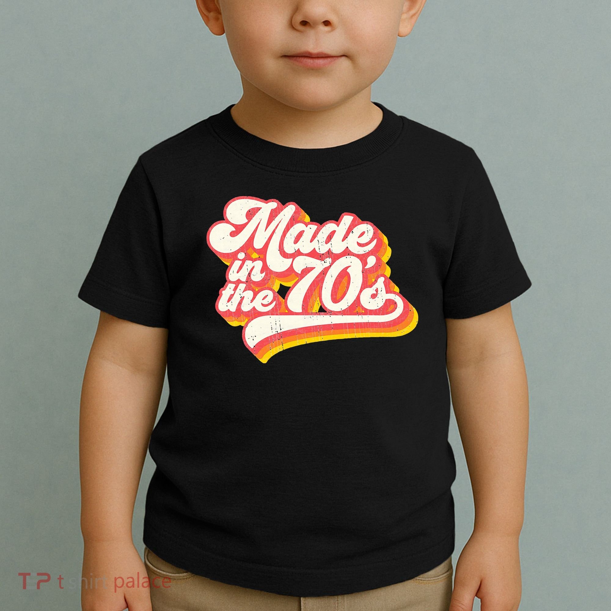Roller Disco Outfit Retro Made In The 70s Costume Toddler T-Shirt