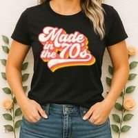 Roller Disco Outfit Retro Made In The 70s Costume Women's T-Shirt thumb 2
