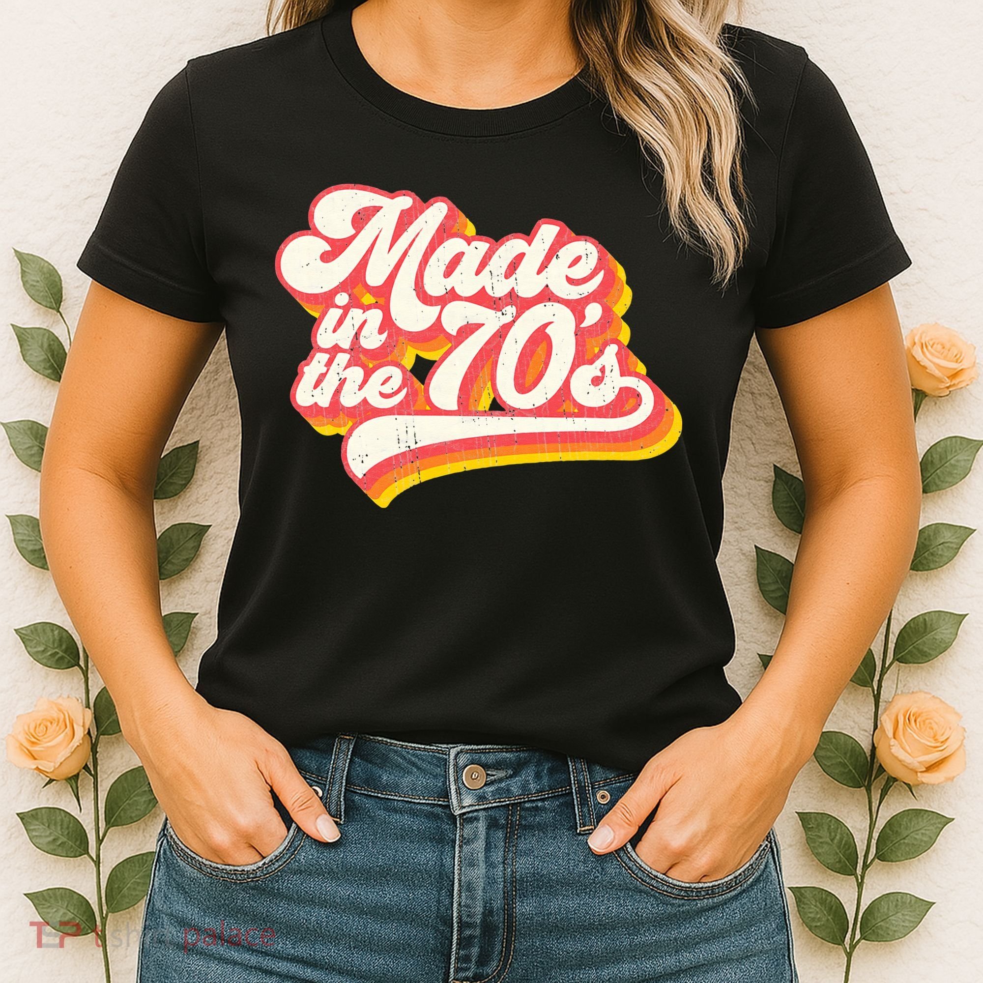 Roller Disco Outfit Retro Made In The 70s Costume Women's T-Shirt