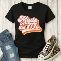 Roller Disco Outfit Retro Made In The 70s Costume Women's T-Shirt thumb 3