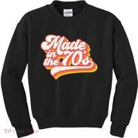 Roller Disco Outfit Retro Made In The 70s Costume Kids Sweatshirt thumb 0