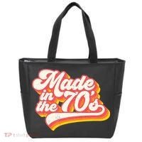 Roller Disco Outfit Retro Made In The 70s Costume Tote Bag thumb 0