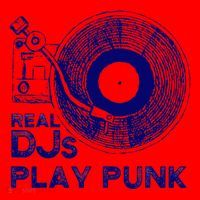 Real Djs Play Punk For Punk Dj Punk Santa Hat thumb 1