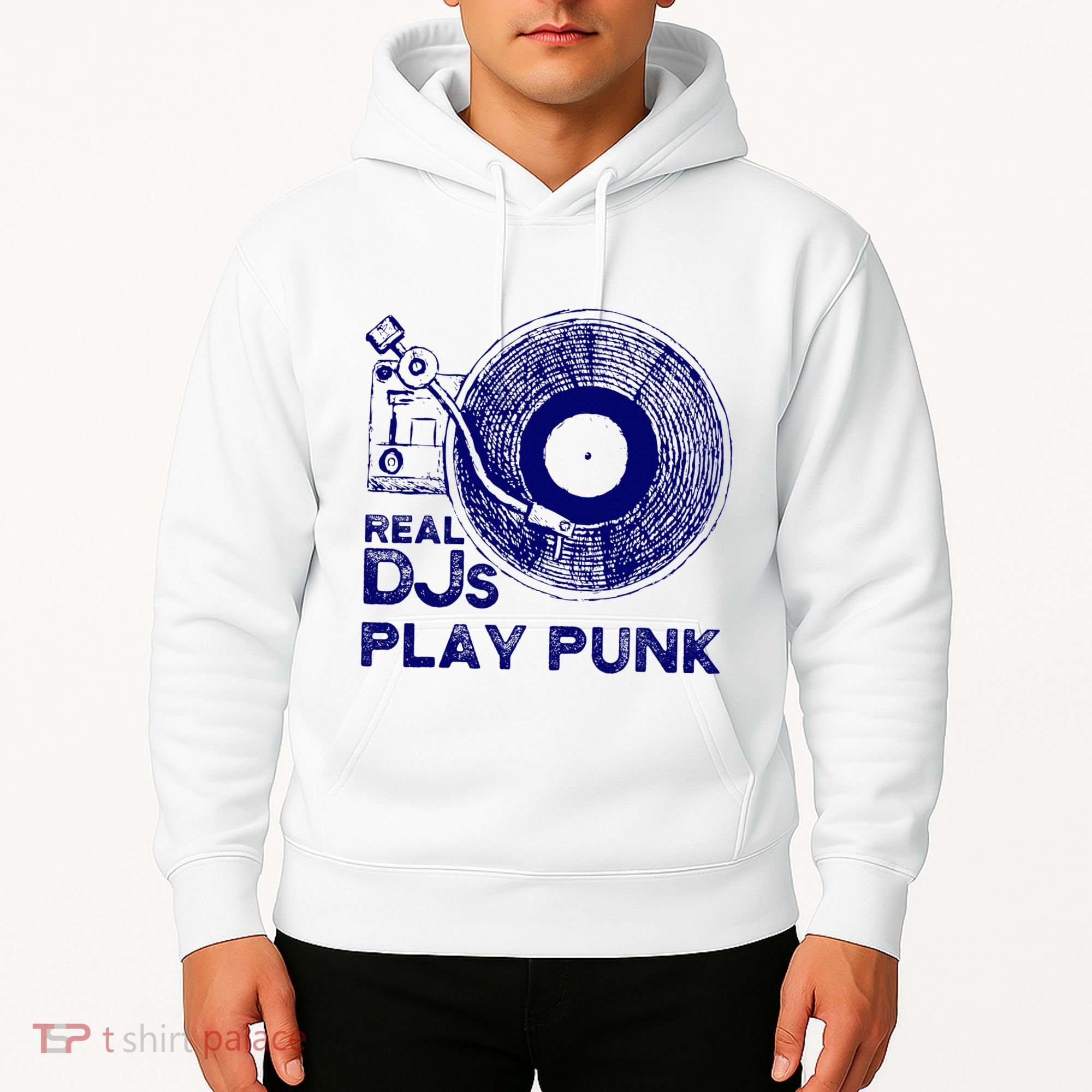 Real Djs Play Punk For Punk Dj Punk Hoodie