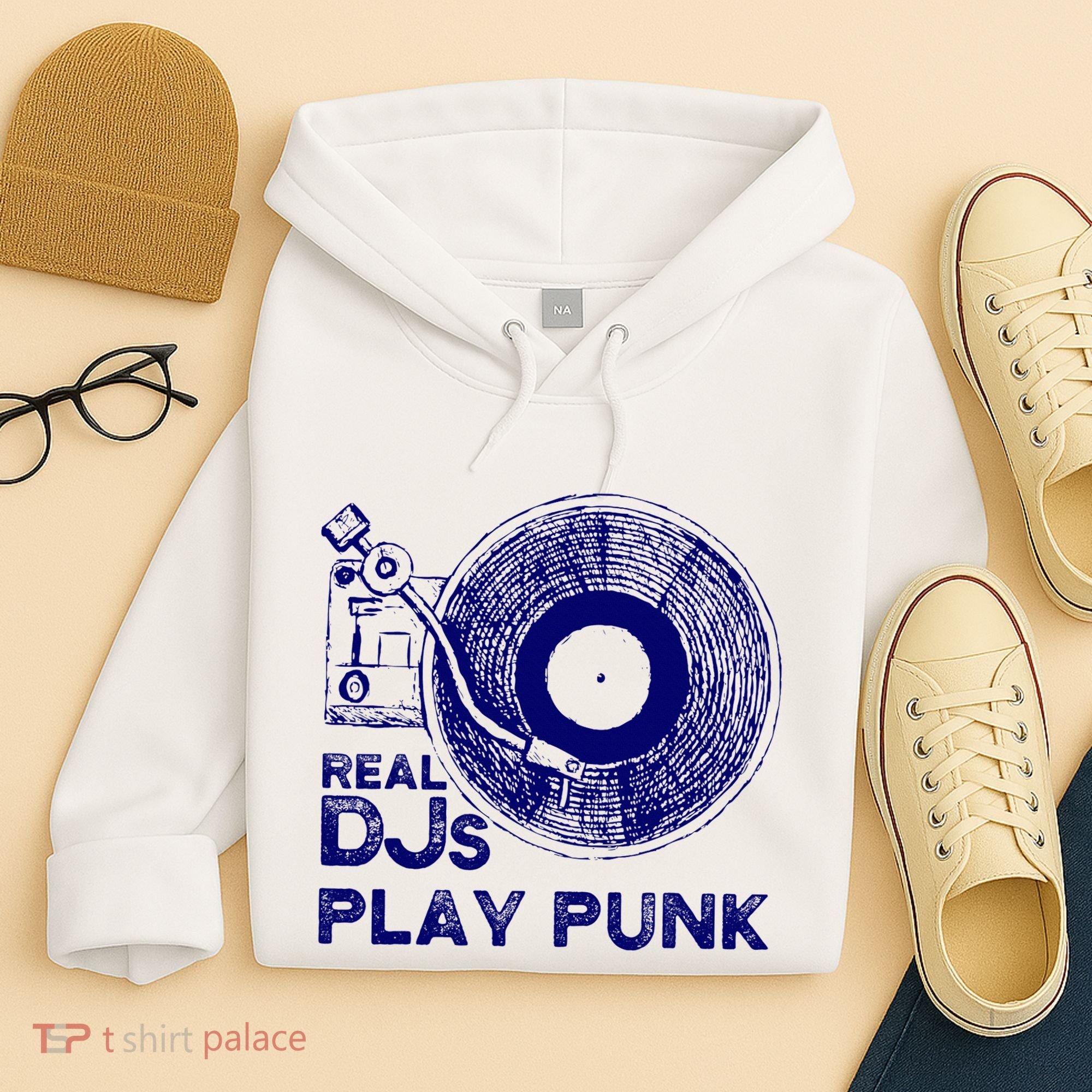 Real Djs Play Punk For Punk Dj Punk Hoodie