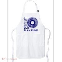 Real Djs Play Punk For Punk Dj Punk Apron thumb 0
