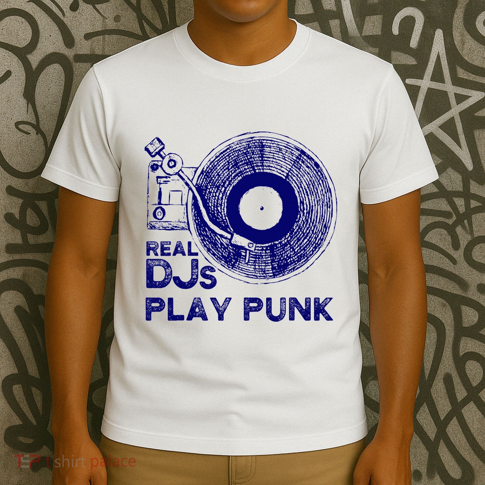 Real Djs Play Punk For Punk Dj Punk T-Shirt