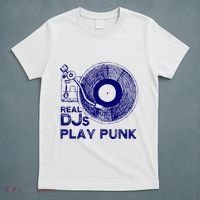 Real Djs Play Punk For Punk Dj Punk T-Shirt thumb 5