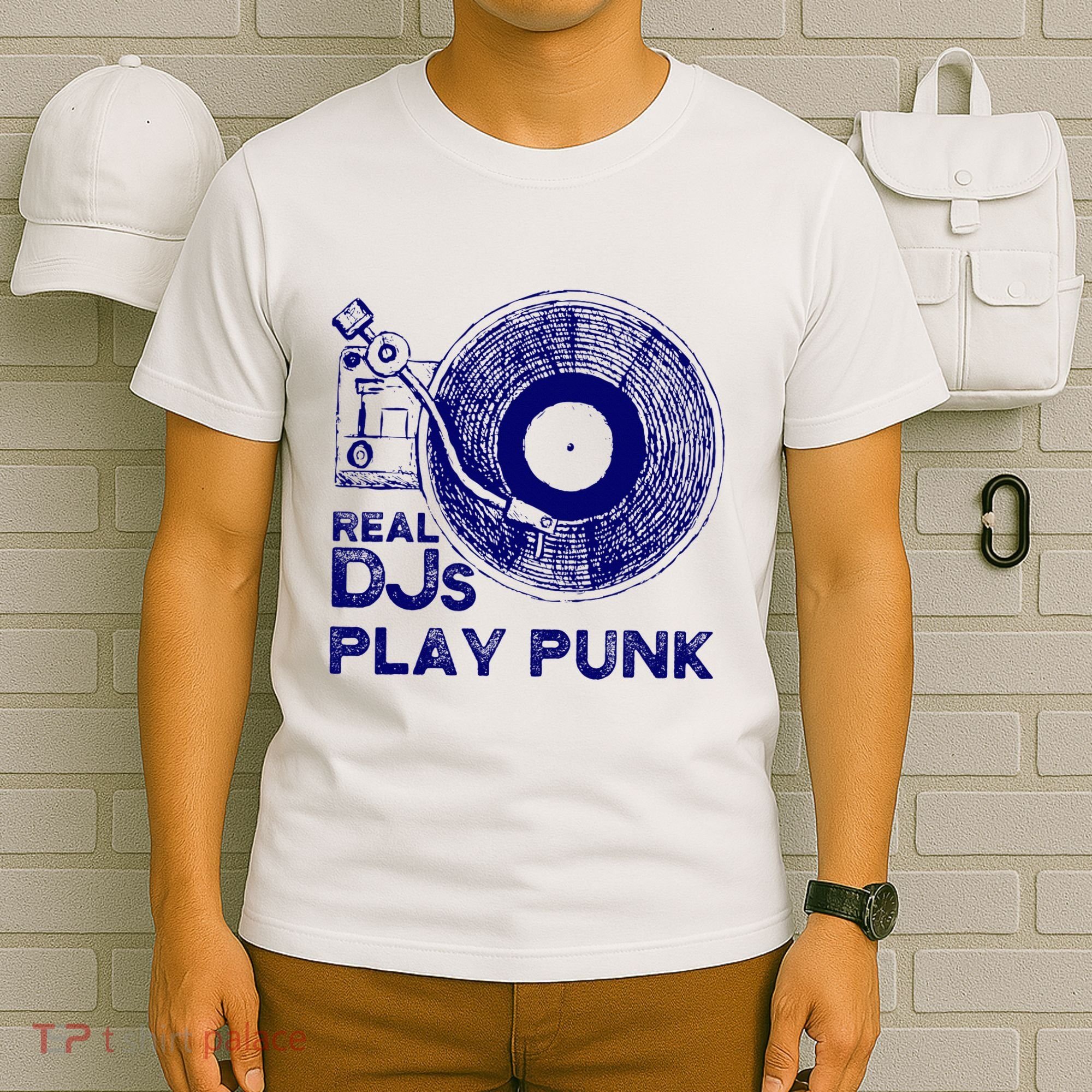 Real Djs Play Punk For Punk Dj Punk T-Shirt