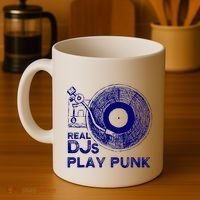 Real Djs Play Punk For Punk Dj Punk Coffee Mug thumb 4