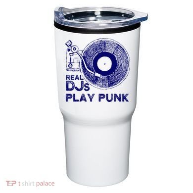 Real Djs Play Punk For Punk Dj Punk Tumbler
