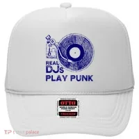 Real Djs Play Punk For Punk Dj Punk Hat thumb 0