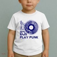 Real Djs Play Punk For Punk Dj Punk Toddler T-Shirt thumb 2