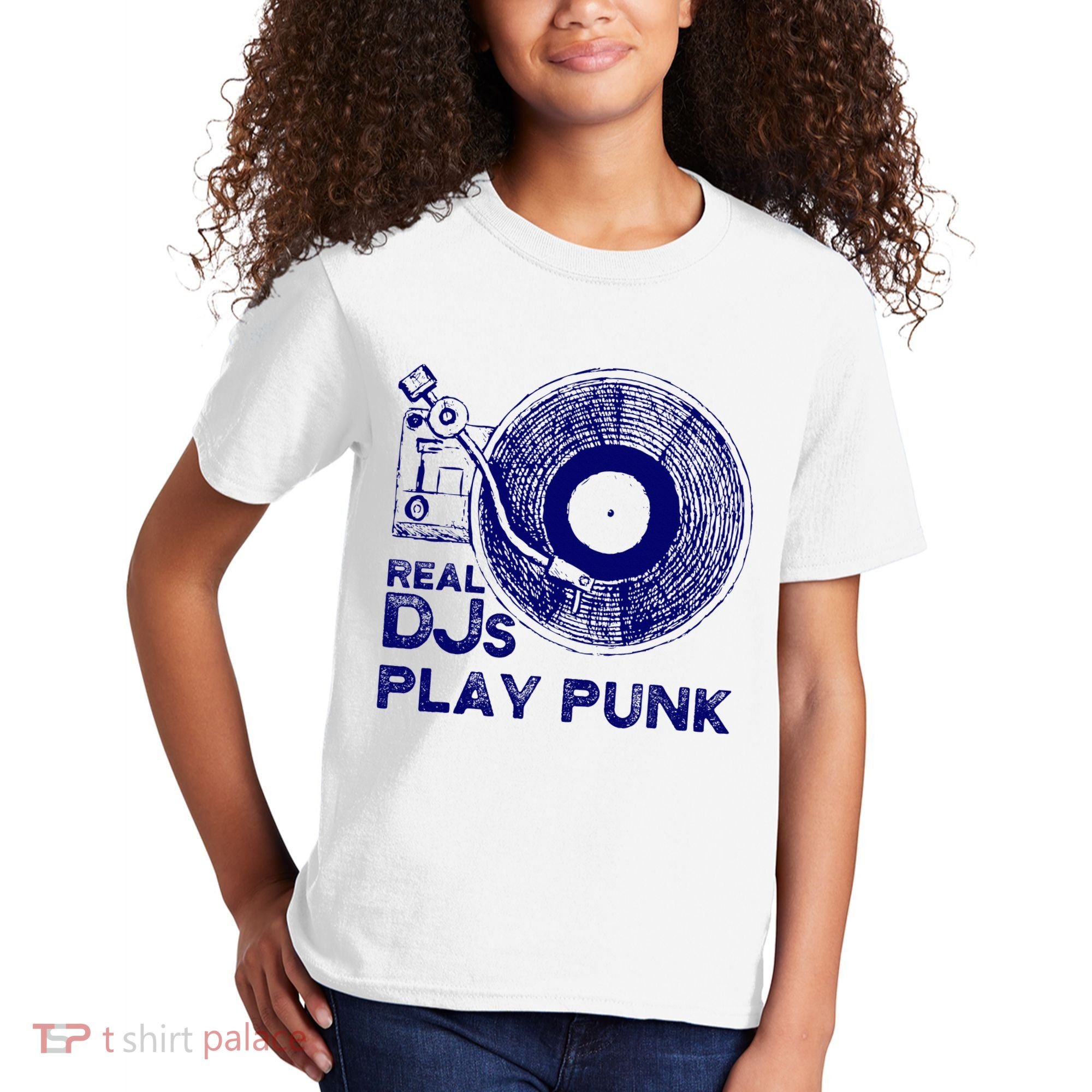 Real Djs Play Punk For Punk Dj Punk Kids T-Shirt