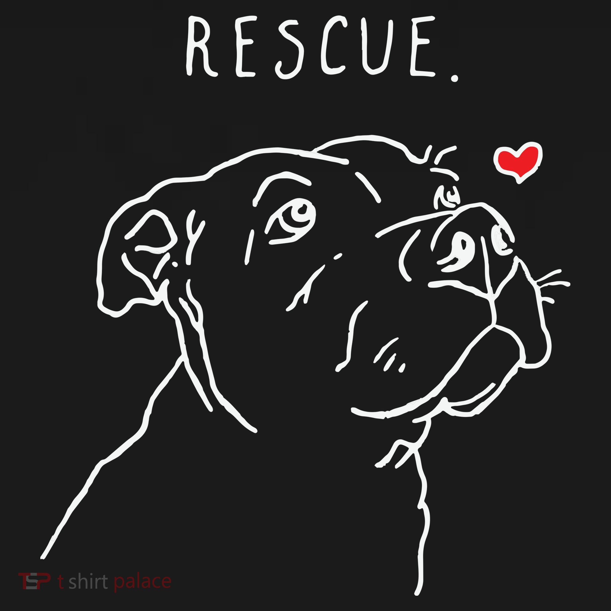 Rescue Dog Pitbull Drawing Rescue Mom Tote Bag