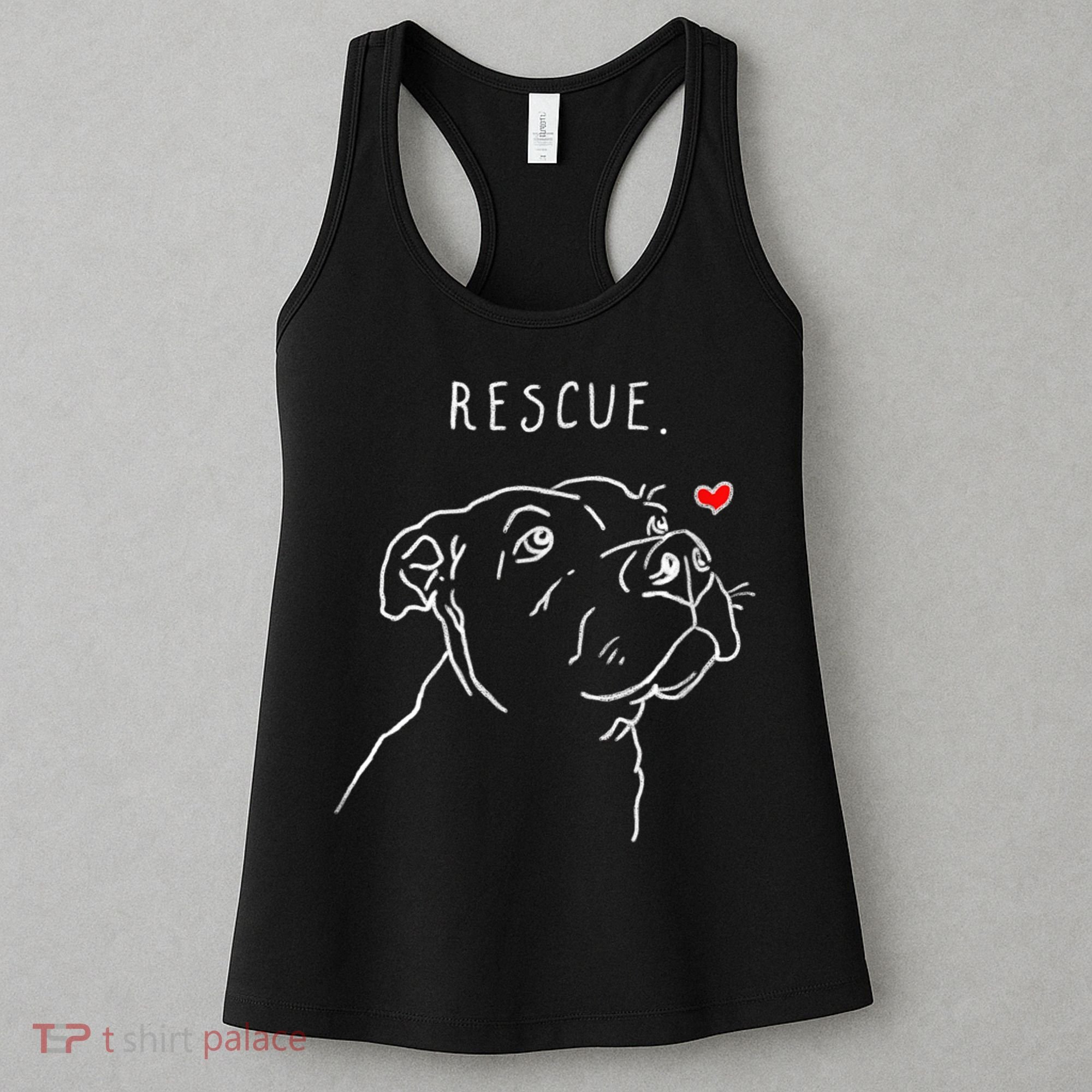 Rescue Dog, Pitbull Drawing, Rescue Mom, Adopt Don't Shop Women's Tank Top