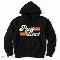 Rad Dad Retro Fathers Day Top Hoodie thumb 0