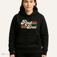 Rad Dad Retro Fathers Day Top Hoodie thumb 5