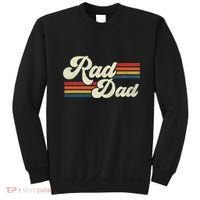 Rad Dad Retro Fathers Day Top Sweatshirt thumb 0