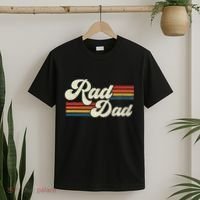 Rad Dad Retro Fathers Day Top T-Shirt thumb 2