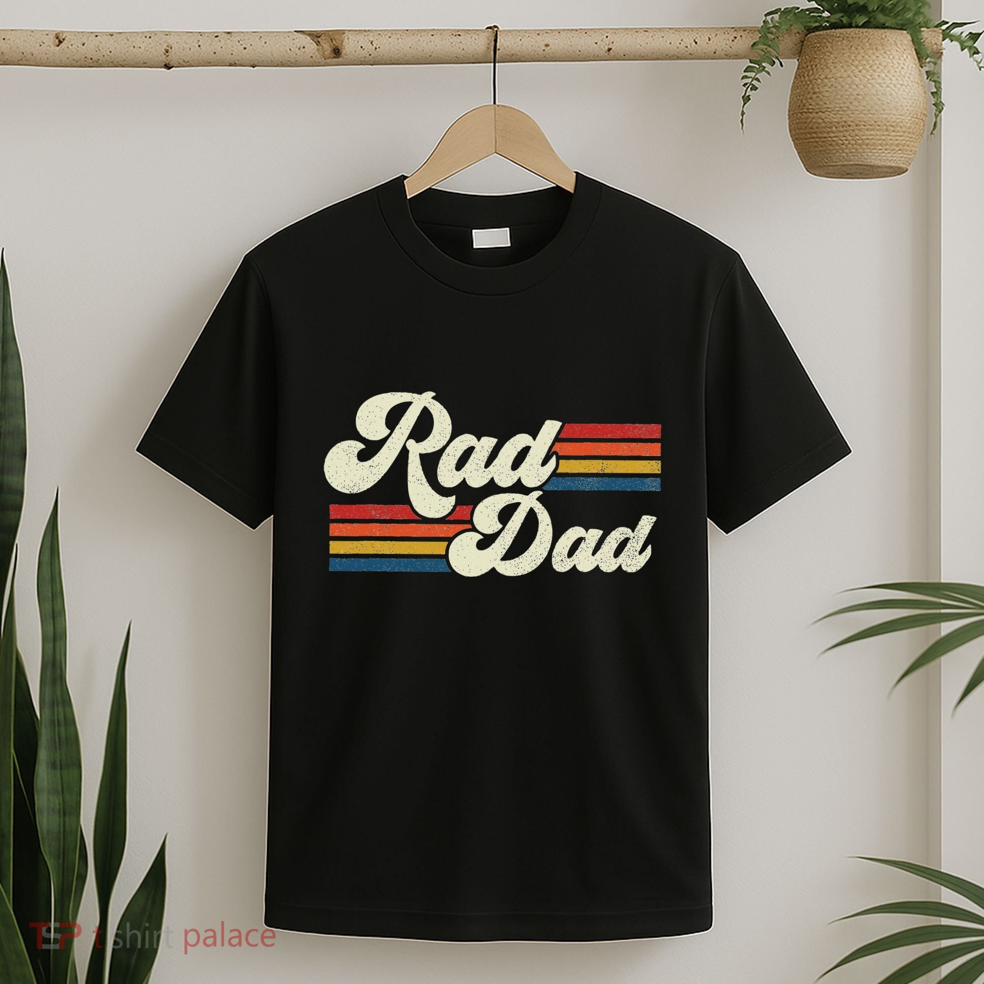 Rad Dad Retro Fathers Day Top T-Shirt