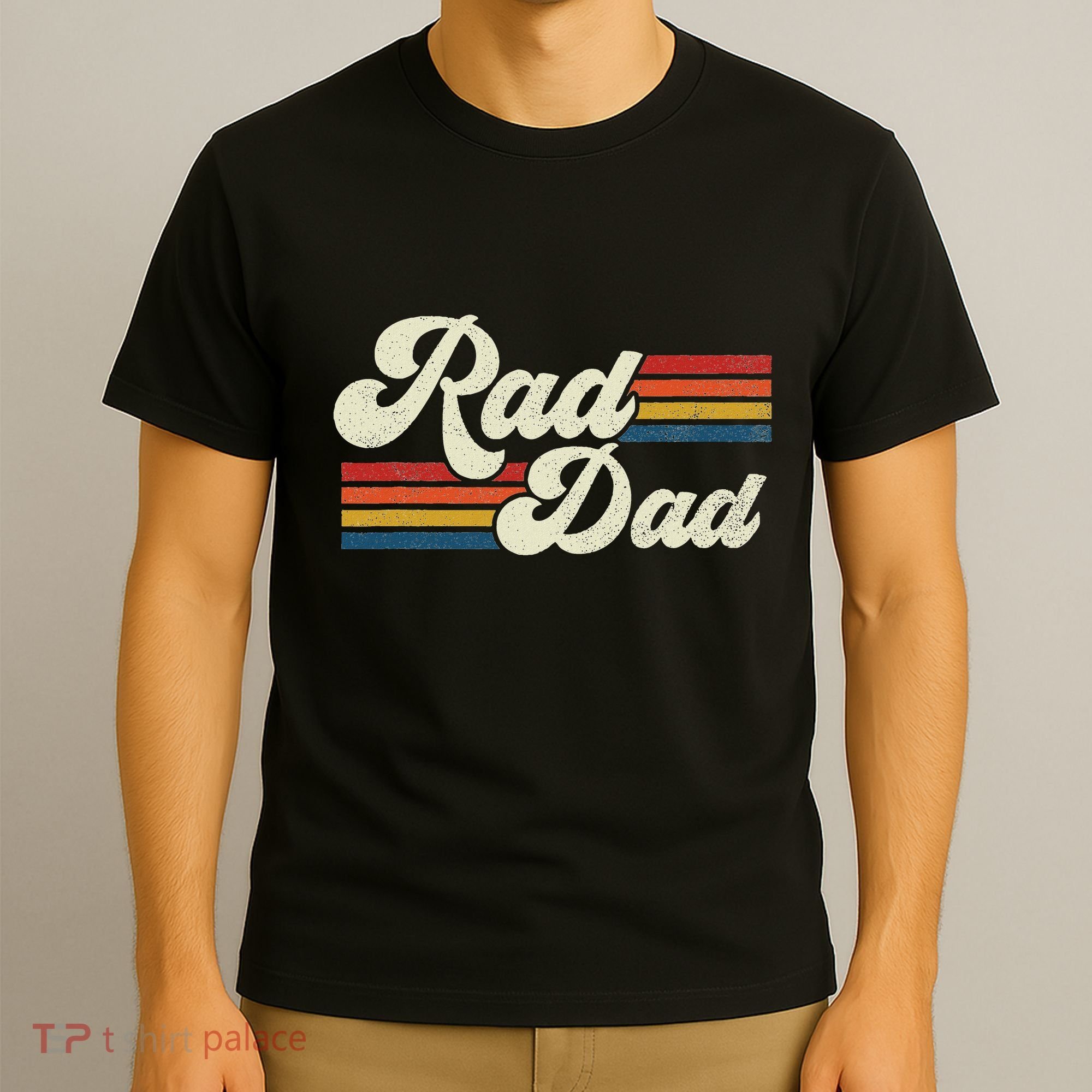 Rad Dad Retro Fathers Day Top T-Shirt