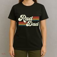 Rad Dad Retro Fathers Day Top T-Shirt thumb 4