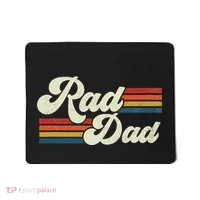 Rad Dad Retro Fathers Day Top Mousepad thumb 0