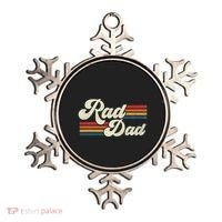 Rad Dad Retro Fathers Day Top Ornament thumb 0