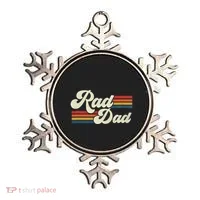 Rad Dad Retro Fathers Day Top Ornament thumb 0