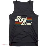 Rad Dad Retro Fathers Day Top Tank Top thumb 0