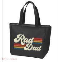 Rad Dad Retro Fathers Day Top Tote Bag thumb 3
