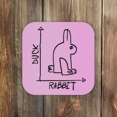 Rabbit Duck Coaster